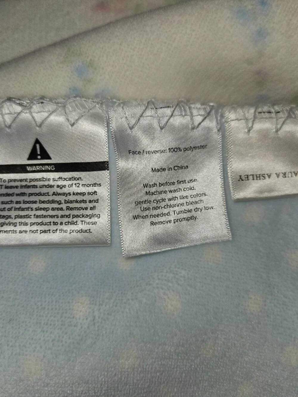 Laura Ashley reversible baby